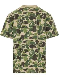 ABC Camo Logo Print T-shirt