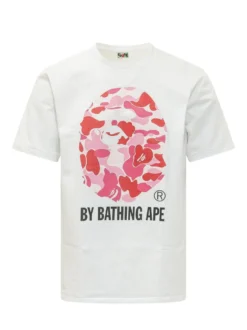 ABC Camo T-shirt with Logo Print