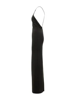 Alexandra Maxi Dress with Voluminous Sleeves