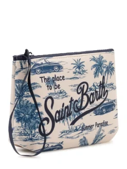 Aline Pouch with Palm Trees Print