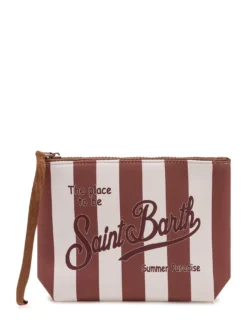 Aline Striped Pouch