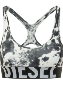 Allison Abstract Print Sports Bra