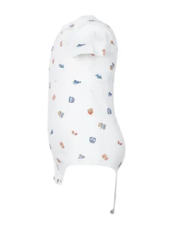 Allover Print Cotton Bodysuit