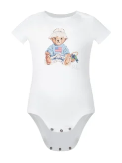 Allover Print Cotton Bodysuit
