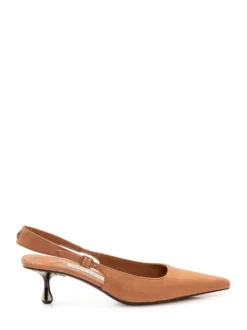 Amel Slingback Pumps with Curved Heel