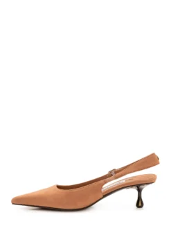 Amel Slingback Pumps with Curved Heel