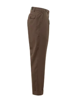 America Trousers with Turned Up Hem