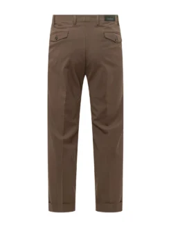 America Trousers with Turned Up Hem