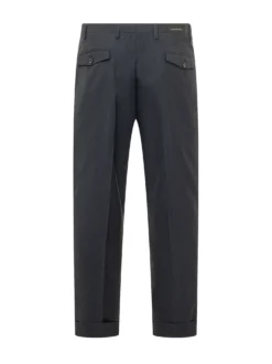 America Trousers with Turned Up Hem
