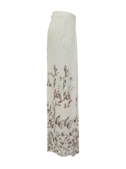 Angeline Wide Leg Trousers with Floral Print