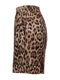 Animalier Print Shorts