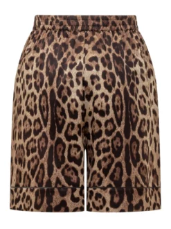 Animalier Print Shorts