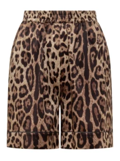 Animalier Print Shorts