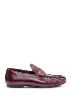 Aven Leather Loafers with Penny Strap