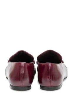Aven Leather Loafers with Penny Strap
