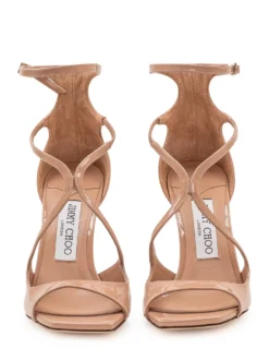 Azia Sandals with Crossed Straps