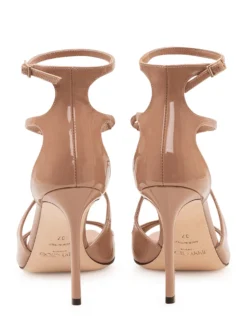 Azia Sandals with Crossed Straps
