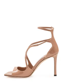Azia Sandals with Crossed Straps