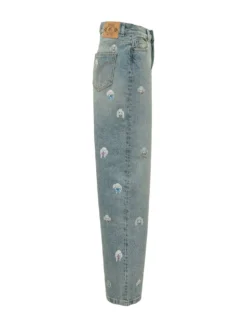 Baggy Jeans with Print