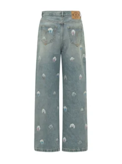 Baggy Jeans with Print