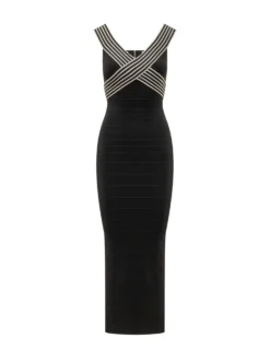 Bandeau Midi Dress