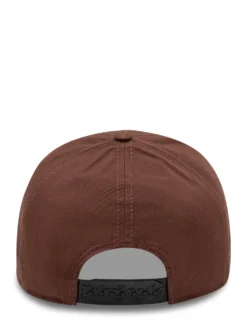 Baseball Cap with Curved Visor and Front Embroidered Logo