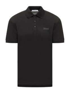 Basic Polo with Applied Logo