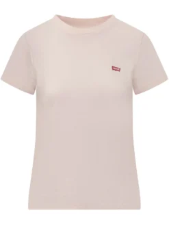 Basic T-shirt with Embroidered Patch