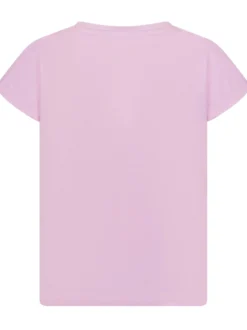 Batwing Short Sleeve T-shirt with Summer Bear Print