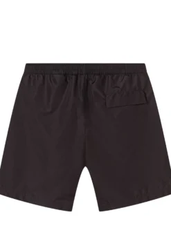 Beach Shorts with Printed Logo