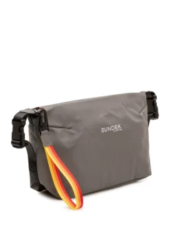 Beauty Case with Logo and Zip Closure