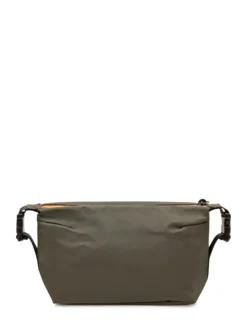 Beauty Case with Logo and Zip Closure