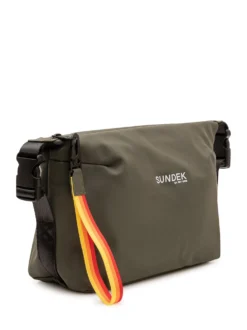 Beauty Case with Logo and Zip Closure