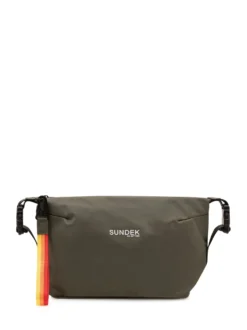 Beauty Case with Logo and Zip Closure