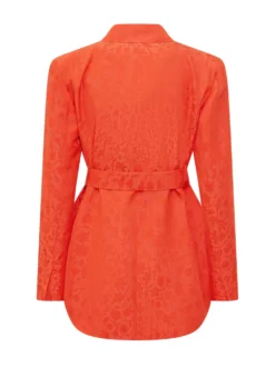 Belted Blazer with Lapels