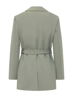 Belted Blazer with Lapels