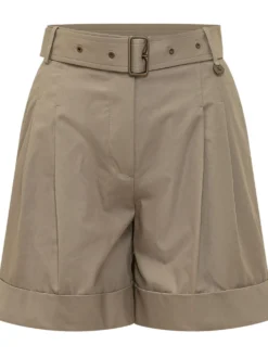 Belted Tailored Shorts