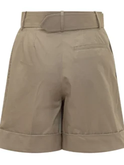Belted Tailored Shorts