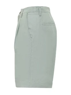 Bermuda Shorts with Button Closure