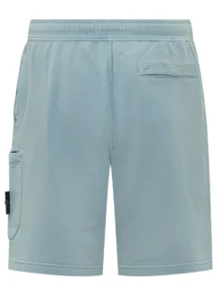 Bermuda Shorts with Drawstring and Patch Pocket