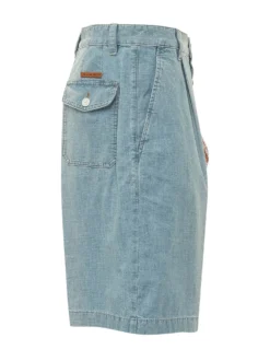 Bermuda Shorts with Knotted Belt