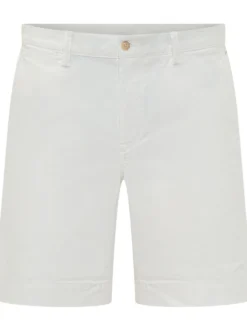 Bermuda Shorts with Side Pockets and Belt Loops