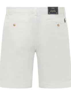 Bermuda Shorts with Side Pockets and Belt Loops