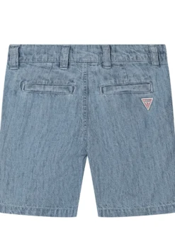 Bermuda Shorts with Slanted Pockets