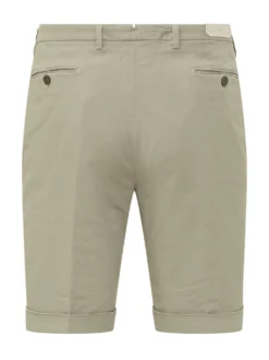 Bermuda Shorts with Turn Up Hem