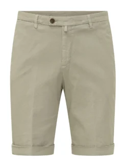 Bermuda Shorts with Turn Up Hem