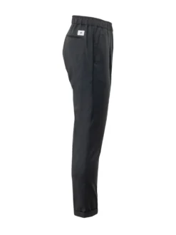 Berry Trousers with Elastic Waistband