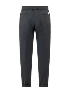 Berry Trousers with Elastic Waistband
