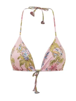 Bikini Top Jennifer Triangle with Ties and Print