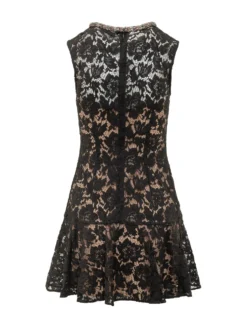 Black Lace Mini Dress